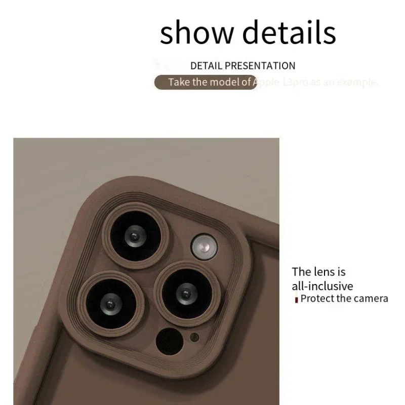 Funda de silicona con lente de cámara para Samsung Galaxy, carcasa trasera para Samsung Galaxy A15, A05, A05S, A04, A04E, A03 Core, A02 - imagen 5