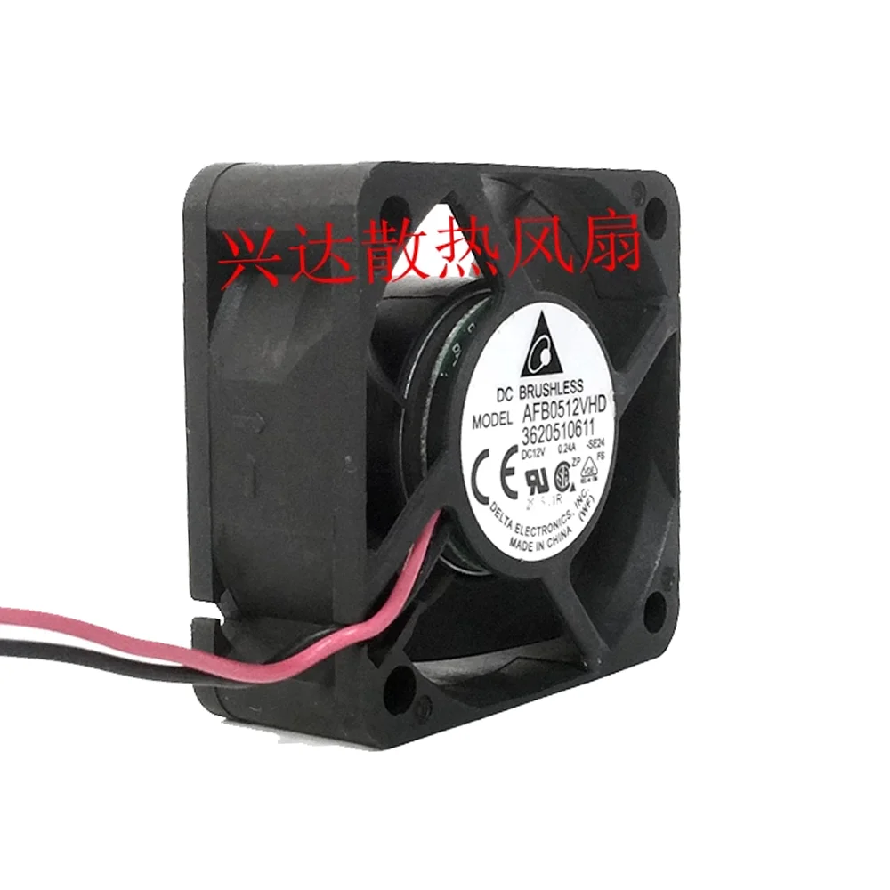 Delta-ventilador de refrigeración de servidor, inversor AFB0512VHD 5020, 12V, 0.24a, 5cm, 50x50x20mm, nuevo - imagen 2