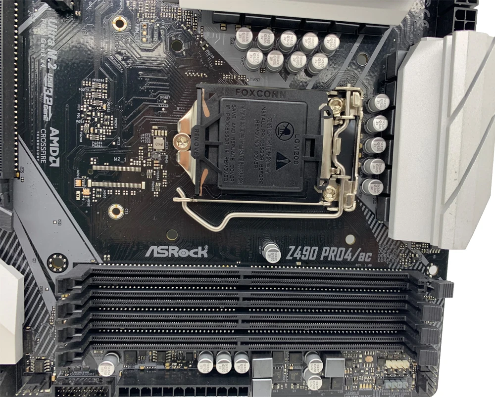 Placa base ASRock Z490 PRO4/AC Z490 LGA 1200 compatible con i7-10700K i5-10600K 10400F i9-10900K i3-10100 CPU DDR4 HDMI Ultra M.2 ATX - imagen 3