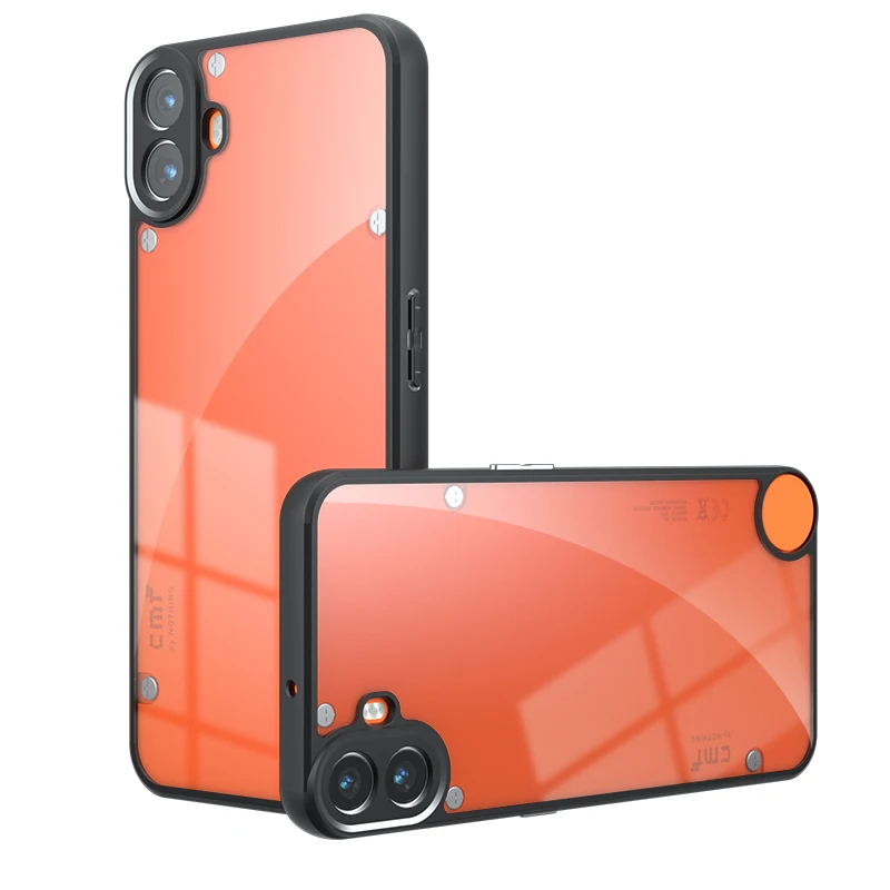 Para nada CMF teléfono 1 5G contraportada Phnoe Funda a prueba de golpes Airbag anticaída protectora antihuellas mate Funda Coque - imagen 2