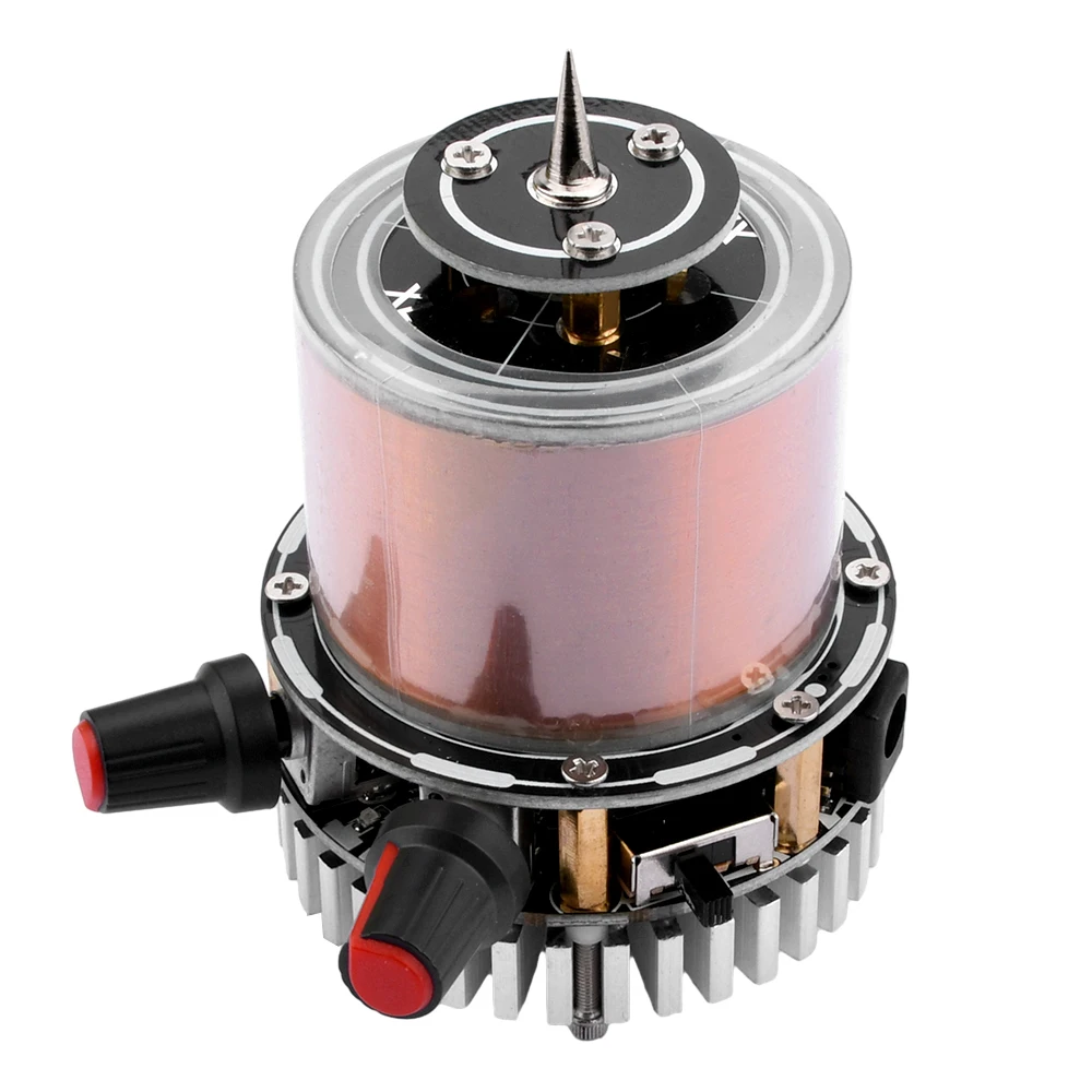 Bobina Tesla de música, altavoz inalámbrico Tesla, compatible con Bluetooth, generador de arco eléctrico Artificial de Plasma, alta potencia - imagen 4