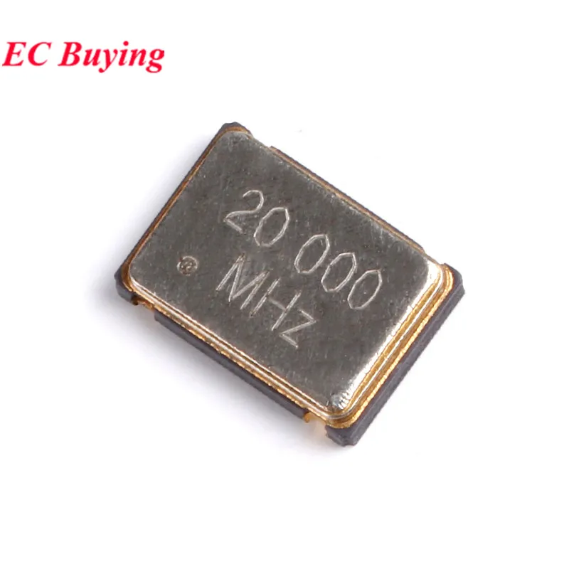 5 uds 5*7mm 7050 4Pin 8MHZ 10MHZ 11,0592MHZ 12MHZ 16MHZ 20MHZ 25MHZ 48MHZ 50MHZ 100MHZ 4,0696MHz SMD oscilador de cristal activo - imagen 4