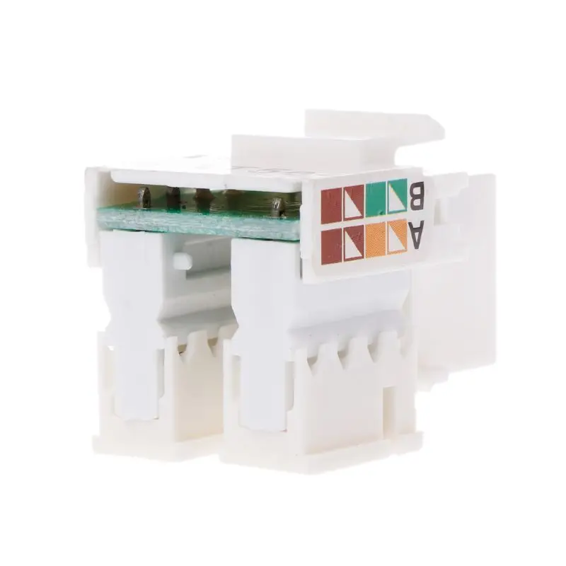 Módulo paso sin blindaje oficina cable RJ-45 Perforación del módulo - imagen 4