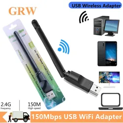Adaptador USB WiFi MT7601 150Mbps – 2,4GHz para Windows