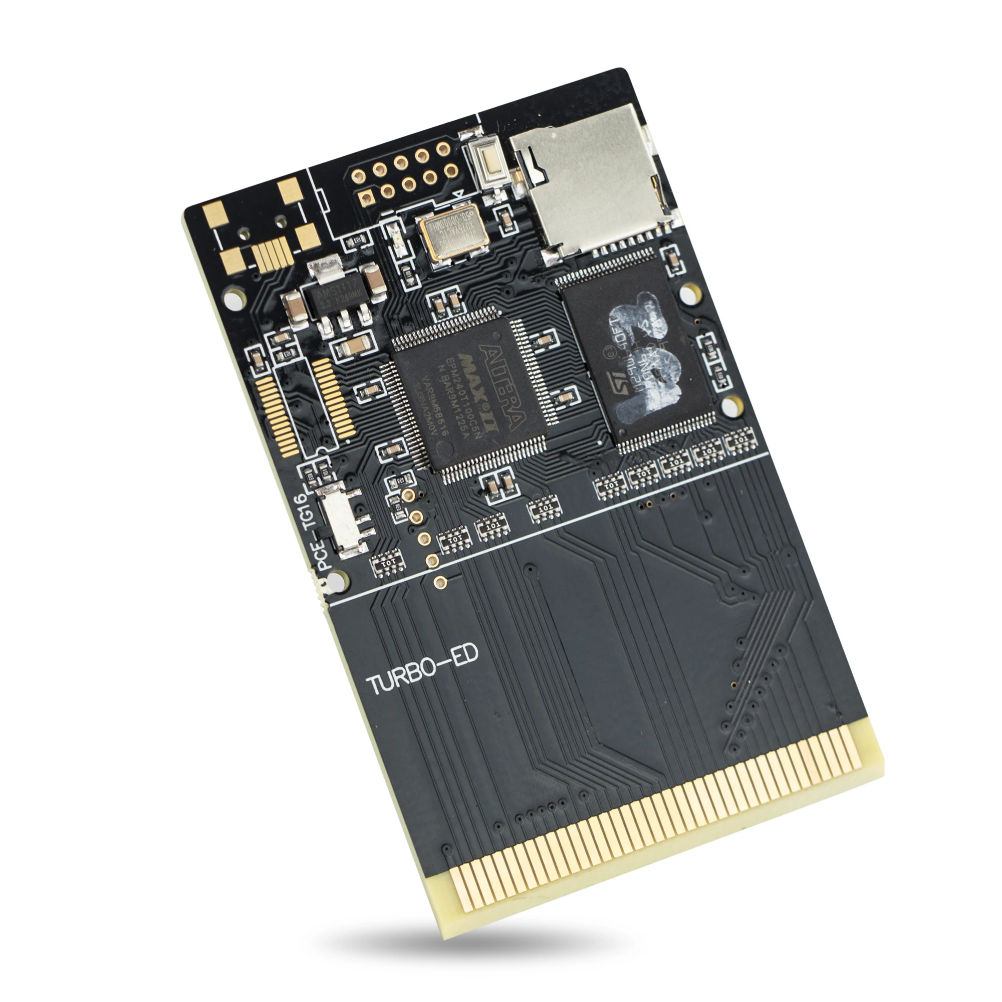 Tarjeta de juego PCE, unidad Flash TURBO, tarjeta de memoria, archivos de juego NTSC/Pal para consolas de juegos PC-Engine Turbo GrafX - imagen 3