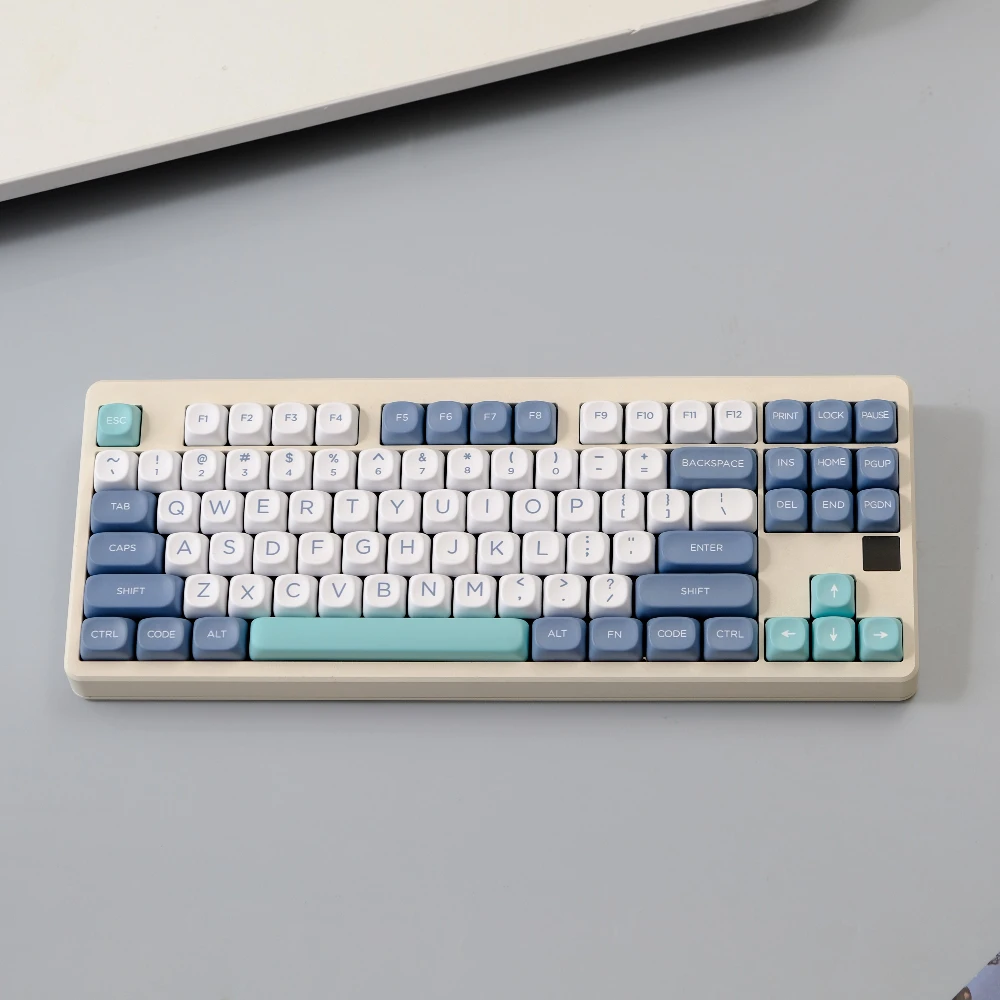 Teclas de perfil PBT XOA MOA GMK SHOKO, sublimación de tinte, teclas clon GMK para teclado mecánico MX Switch