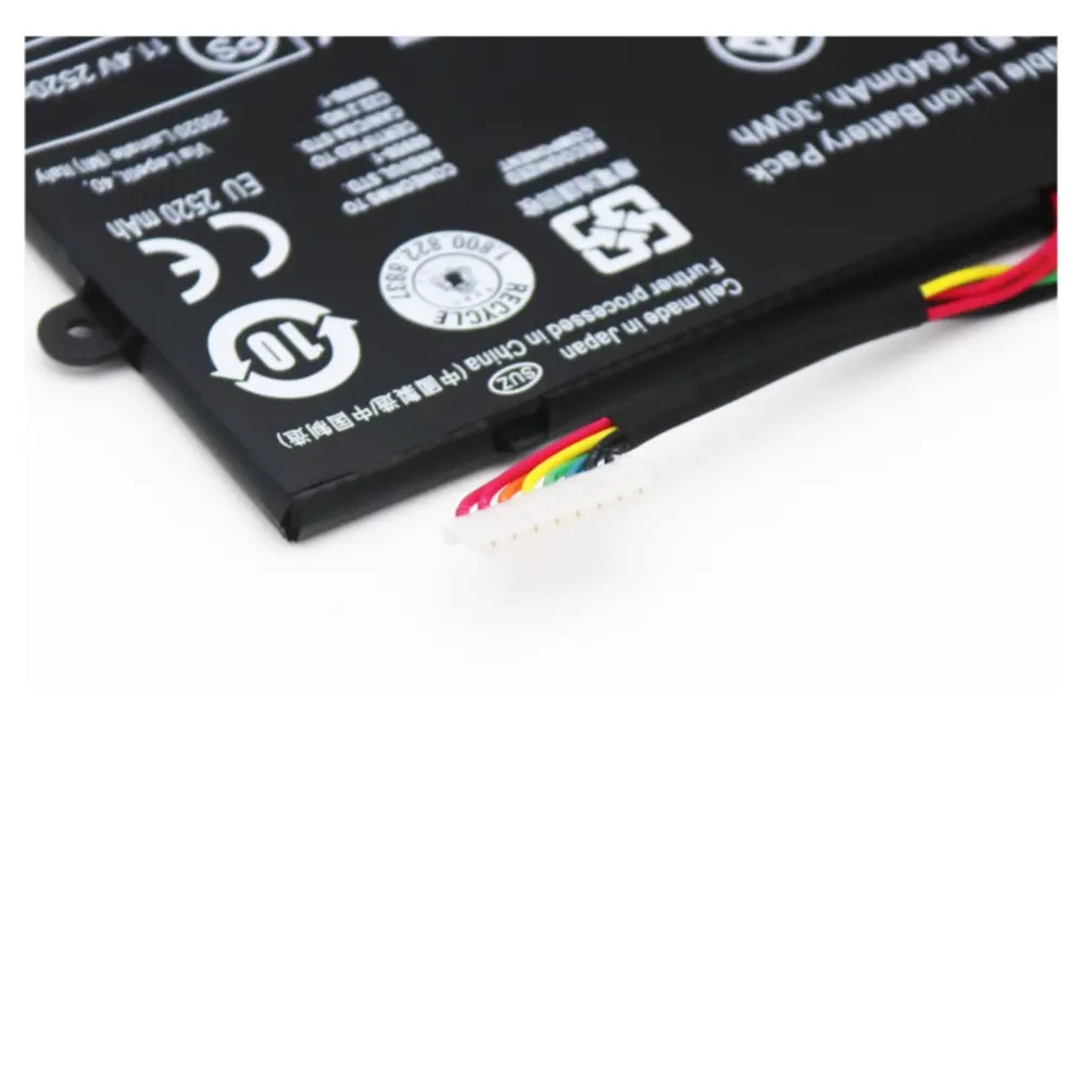 New 11.4V 2640mAh 30WH AC13C34 Laptop Battery For Acer Aspire V5-122P V5-132 E3-111 E3-112 ES1-111M MS237 KT.00303.005 - imagen 3