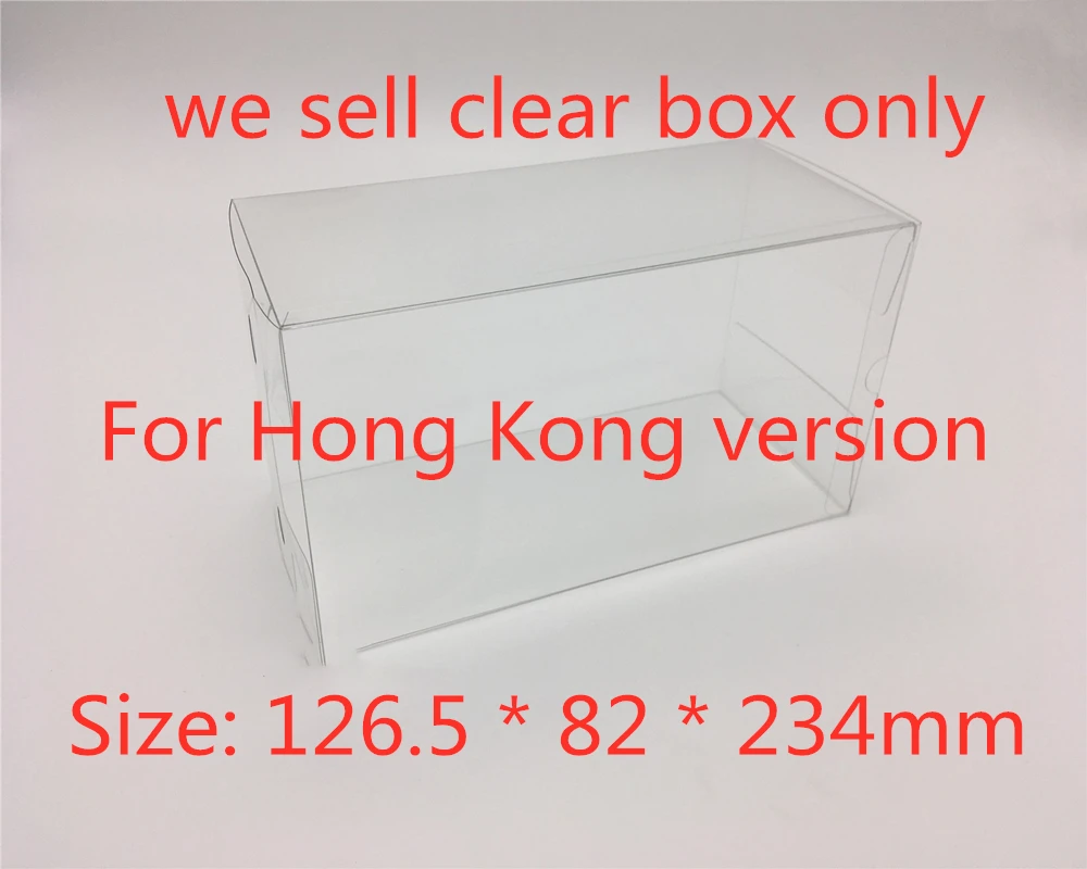 Protector de caja transparente para Sony PlayStation portátil/PSP2000, cajas de recolección, carcasa de juego de almacenamiento TEP, estuche de exposición transparente - imagen 2