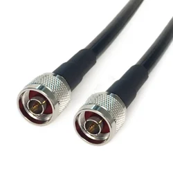 Cable coaxial LMR-400 con conectores N macho a macho