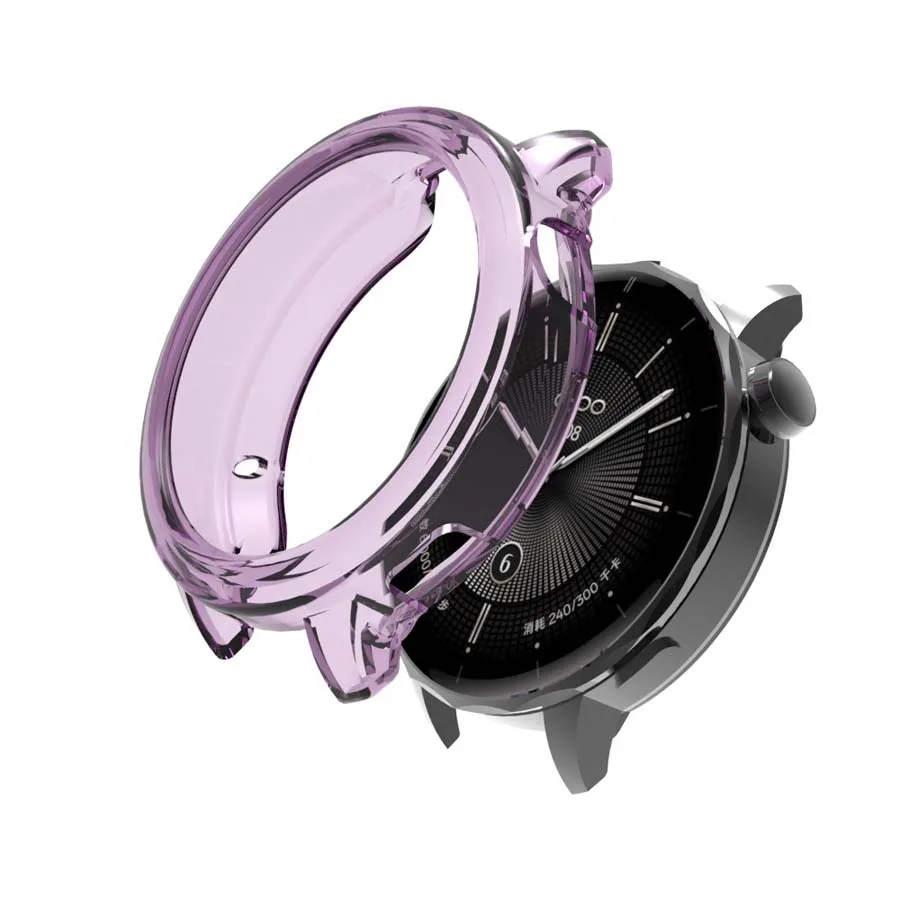 Funda suave de TPU para Oppo Watch X2 Mini X, carcasa protectora de parachoques para OnePlus Watch 3 2, funda protectora con marco, accesorio inteligente - imagen 4