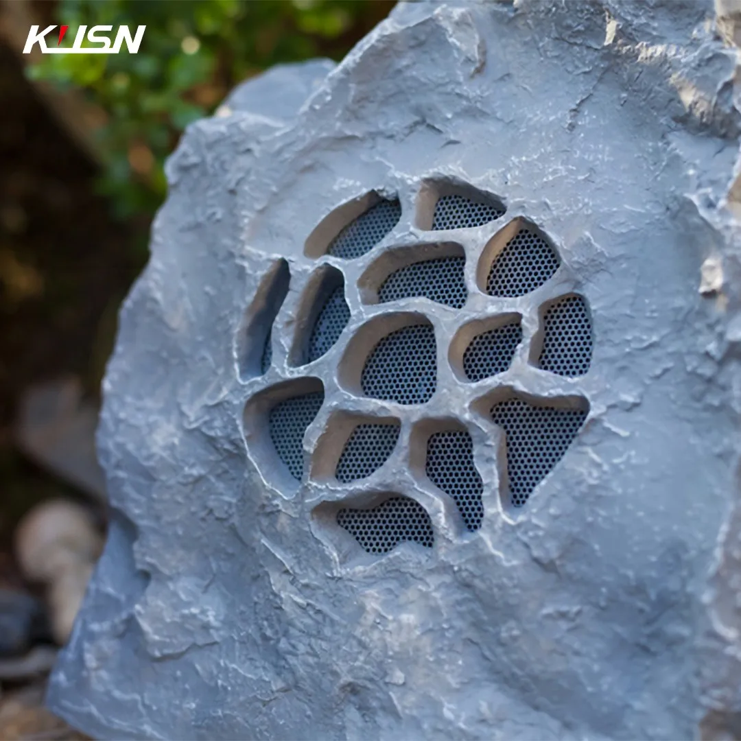 Altavoz de roca para exteriores resistente a la intemperie, altavoz impermeable para patio, sistema PA de sincronización múltiple, altavoces de música para jardín Ville - imagen 2