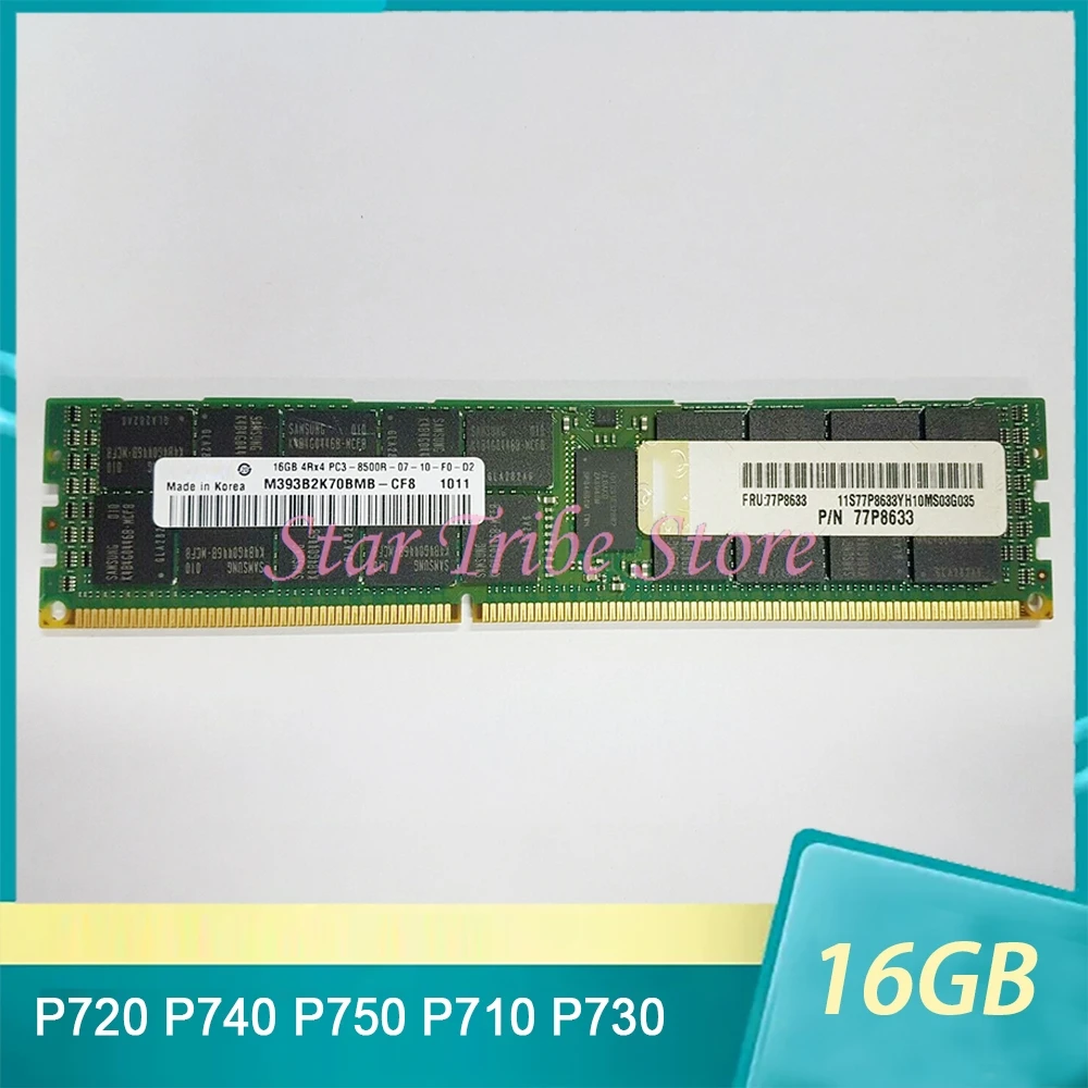 Para IBM RAM P720 P740 P750 P710 P730 77P8633 4528 16GB 16G 1066 DDR3 memoria de servidor 1 Uds - imagen 3