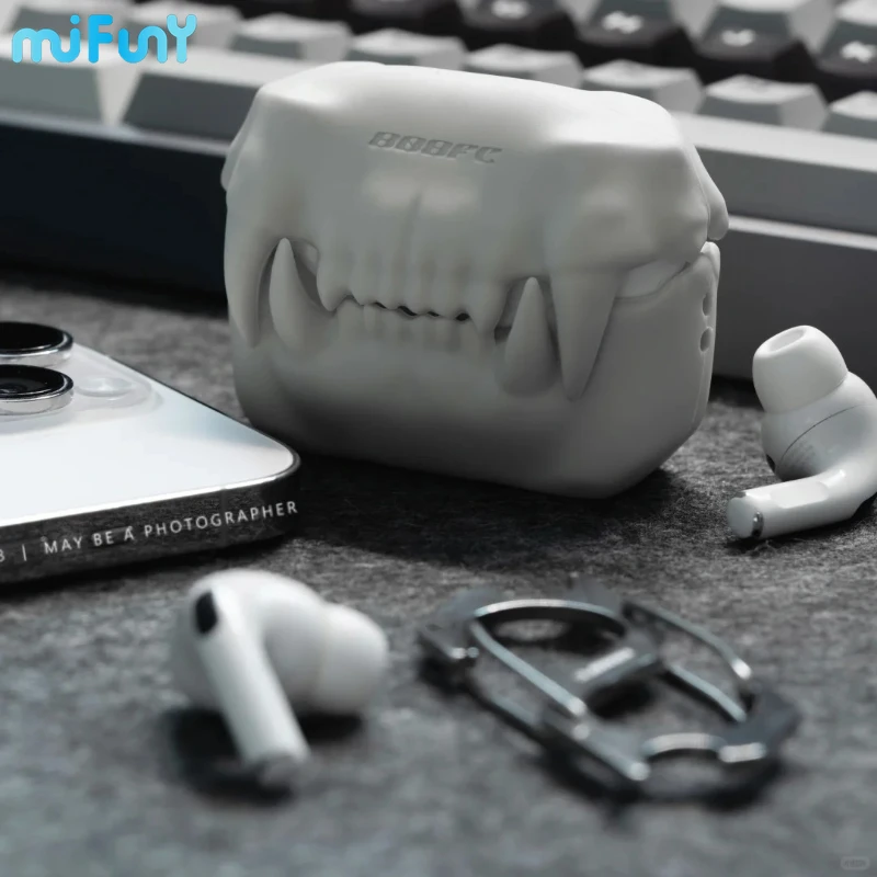 MiFuny-funda de silicona con diseño Original para Airpods, accesorios para auriculares, regalo Y2K - imagen 3