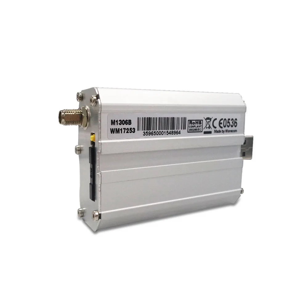 Wavecom fastrak M1306B GSM GPRS módem 850/900/1800/1900MHz USB RS232 M2M módem discreto resistente celular Plug Play CPU inalámbrica - imagen 5