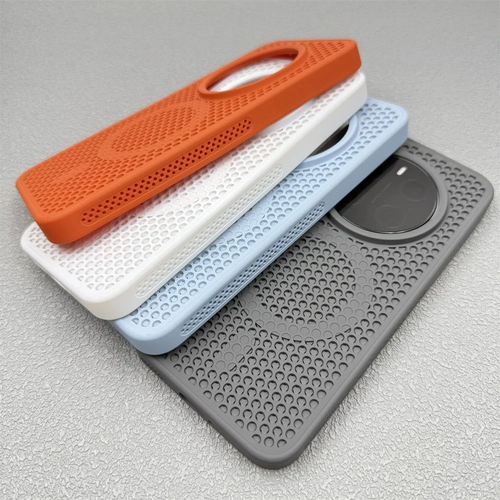 Funda transpirable para Magsafe para Huawei Honor GTPro Magic 7 6 Pro Magic6 Magic7, funda de armadura de refrigeración de carga inalámbrica magnética - imagen 3