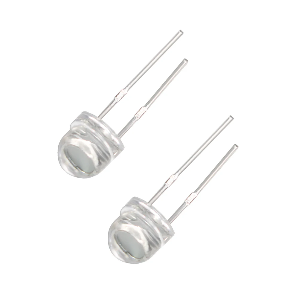 50 Uds sombrero de paja diodo LED 5MM azul verde rojo amarillo blanco emisor de luz F5 Led superbrillante - imagen 5