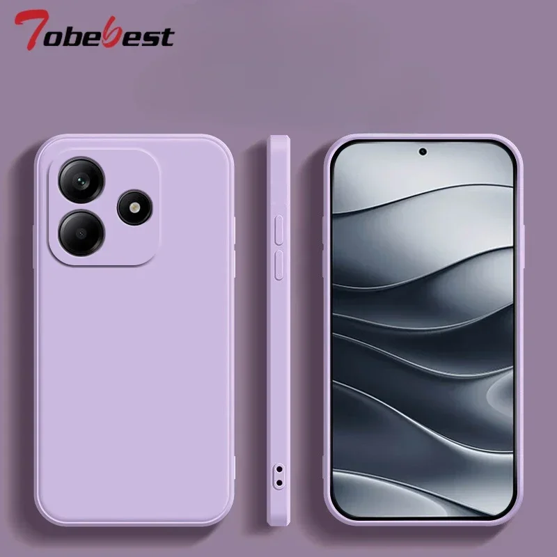 Para Xiaomi Redmi Turbo 4 3 funda de silicona líquida cubierta trasera suave protectora a prueba de golpes - imagen 5