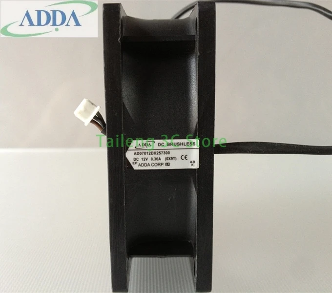 Nuevo Original para ADDA AD07012DX257300 12V 0.35A para Acer EV-S21T D200 ventilador de refrigeración del proyector - imagen 2