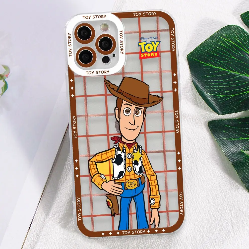 Toy Story-funda de teléfono Woody Alien para Samsung Galaxy A71 A55 A54 A53 A52 A51 A34 A33 A32 A23 A14 A13 A12 4G 5G, funda suave transparente - imagen 2