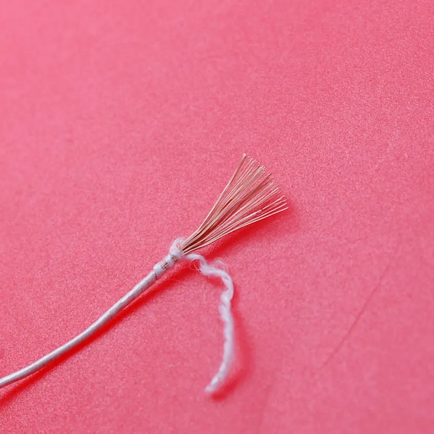 0,07x100 0,07x147 0,07x270 hebras Litz alambre de cobre antena de mina multi núcleo trenzado de hilo de seda de poliéster Cable trenzado 0,07mm - imagen 3