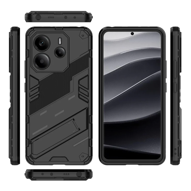 Para Redmi Note 14 4G funda Xiaomi Redmi Note 14 4G Capas armadura trasera a prueba de golpes soporte de parachoques de teléfono Fundas Redmi Note 14 4G - imagen 5