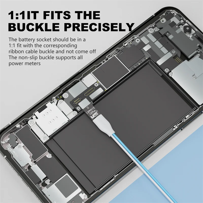 MaAnt FY-03 Herramienta de reemplazo de cable flexible de batería IP para cable de cinta de arranque de reparación IP 6-16 Series Pro Max con chip PCB - imagen 3