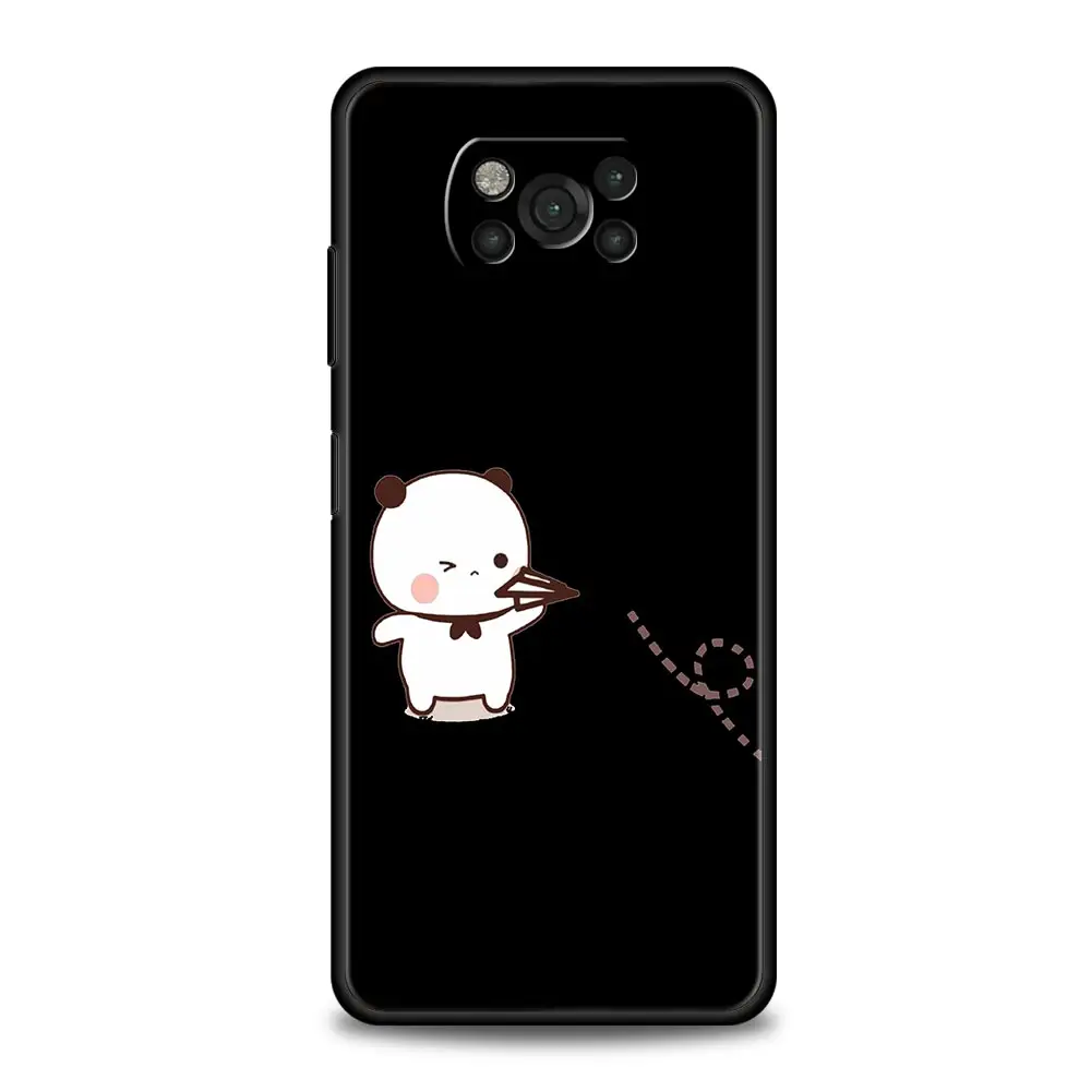 Funda blanca y negra para Xiaomi Poco X5 Pro, carcasa para Poco X4, X3, NFC, F5, F4, F3, GT, M5, M4, 5G, M3, C51, C50, C55 - imagen 4