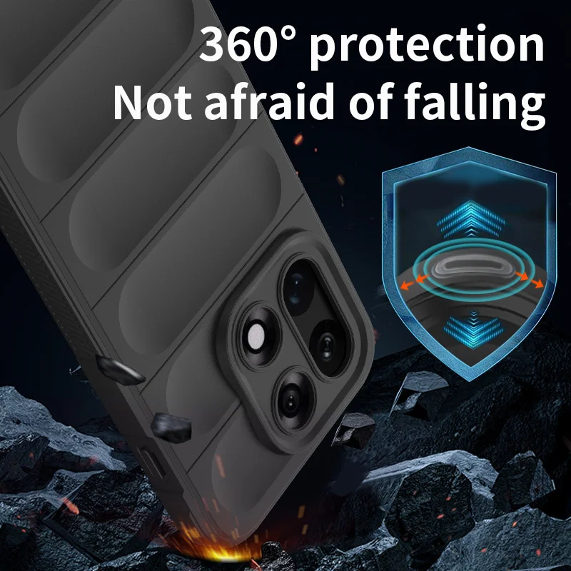 Funda de silicona Flexible con sensación de piel suave para OnePlus 15 5G, funda protectora a prueba de golpes - imagen 3