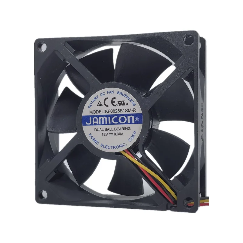 Nuevo para KF0825B1SM-R 12V 0.30a 8025 8cm ventilador de refrigeración inversor de 3 cables - imagen 3