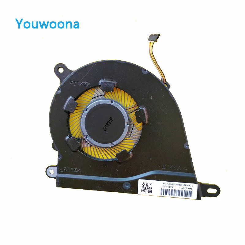 Nuevo ventilador de refrigeración ORIGINAL para Cpu de ordenador portátil para HP 15S-FR 15S-FR2504TU TPN-Q222 TPN-Q230 - imagen 2