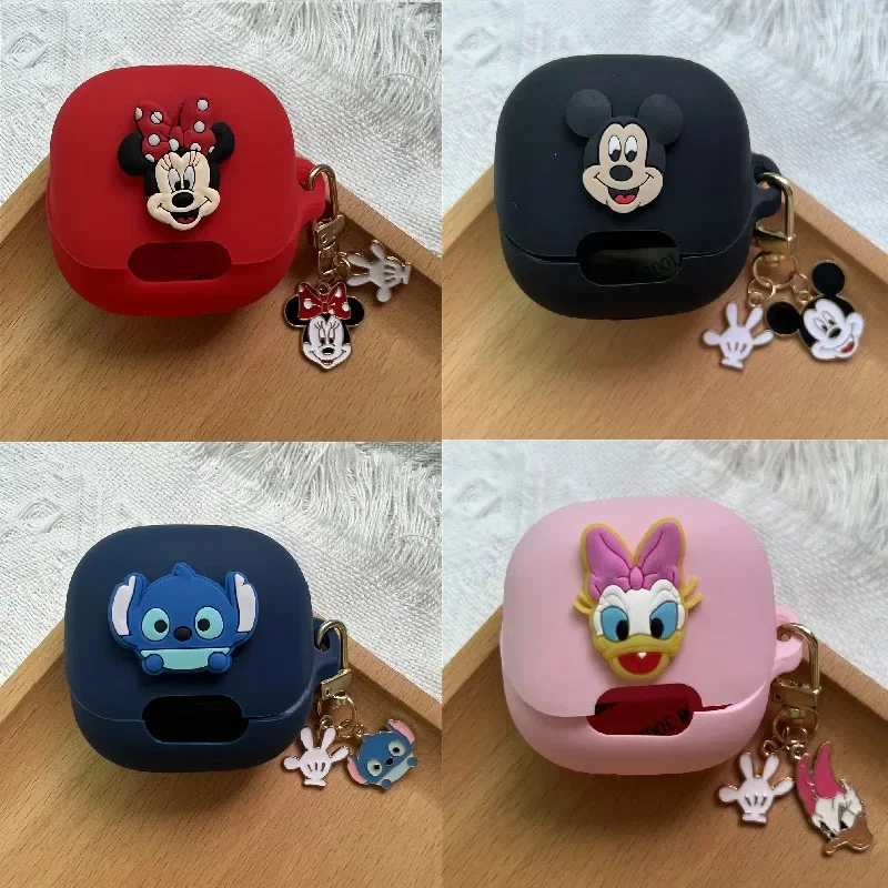 Funda de silicona con dibujos animados para auriculares Anker Soundcore Liberty 4 NC, funda protectora para auriculares Bluetooth, a prueba de golpes