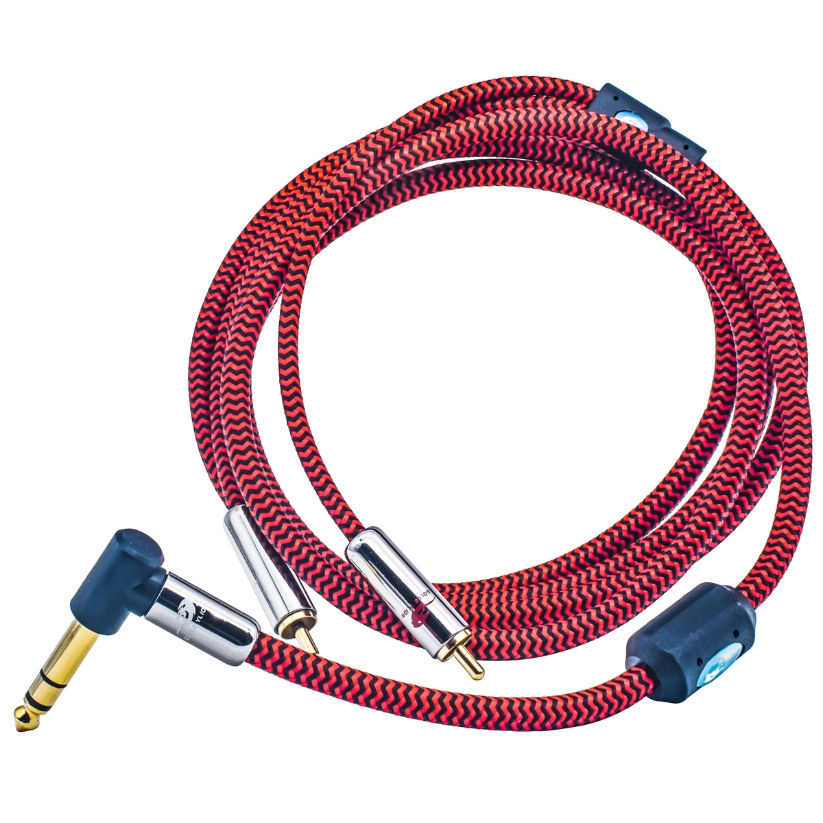 Cable Jack 6,35mm a 2 RCA Macho OFC Profesional - imagen 5