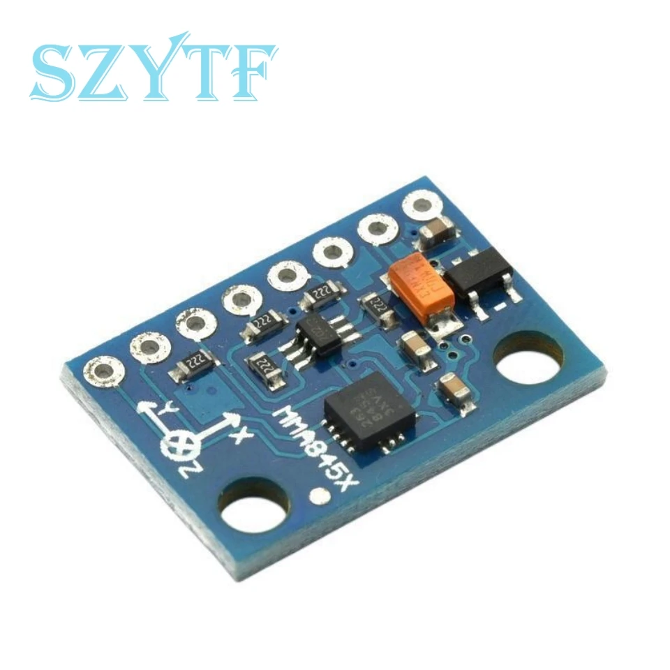 GY-45-módulo Digital Triaxial, acelerómetro, inclinación de alta precisión, 3 ejes, MMA8452, MMA8452Q, para Arduino - imagen 4