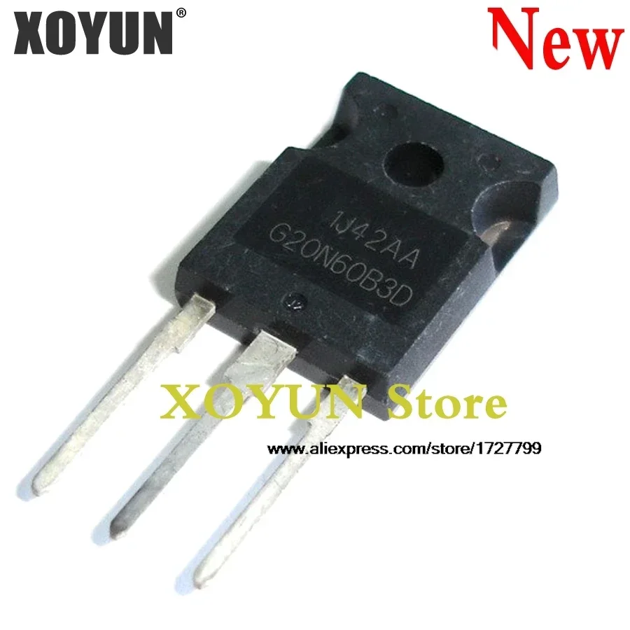 (5 piezas) 100% nuevo HGTG20N60B3D G20N60B3D TO247