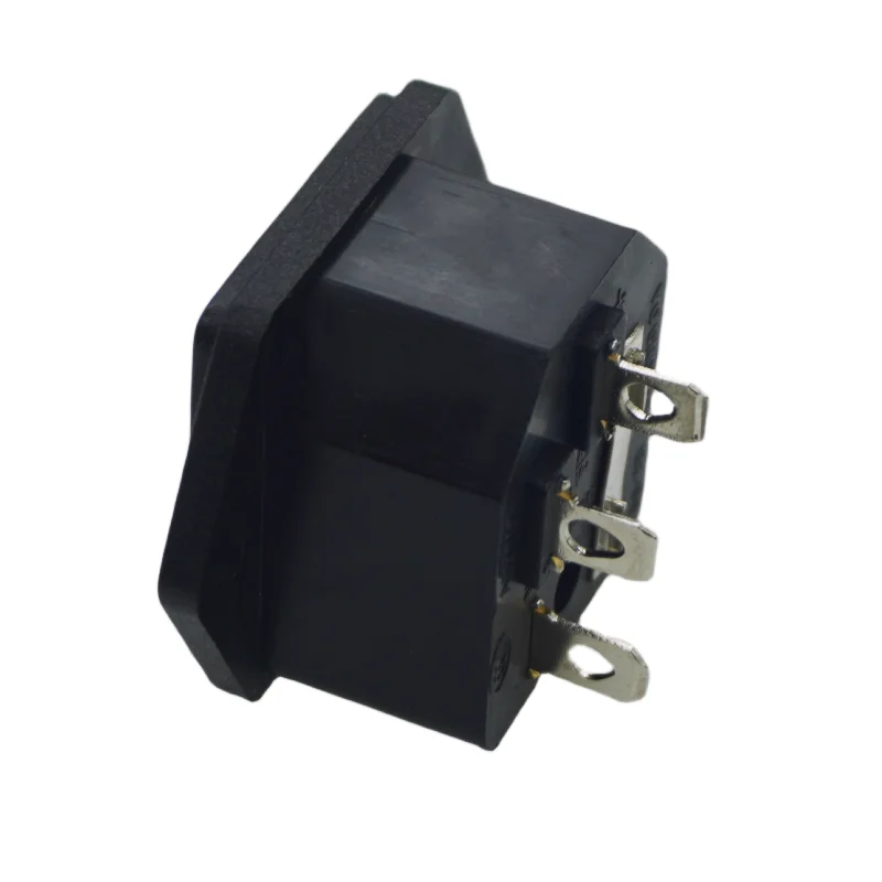 Enchufe IEC C14 Panel 10A 250V con Portafusibles - imagen 2