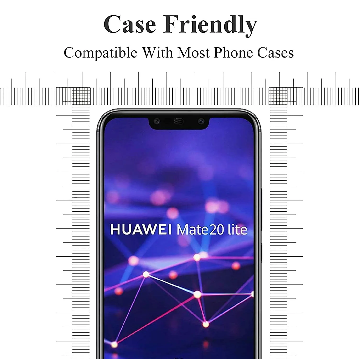 2/4 piezas de vidrio templado para Huawei Mate 20 Lite HD película protectora de pantalla - imagen 5