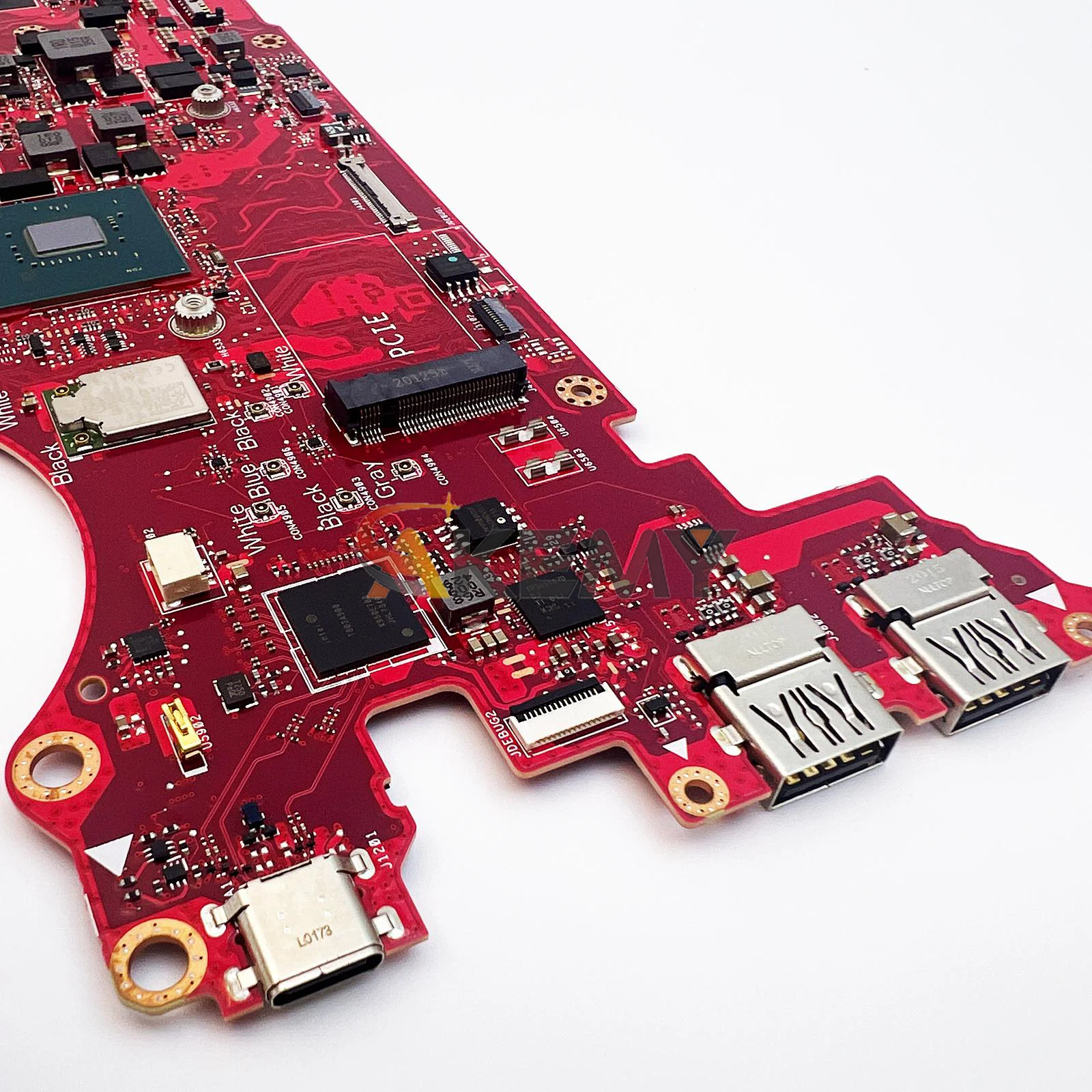 Placa base para ordenador portátil GX550LXS para ASUS ROG Zephyrus Duo GX550LXS GX550 GX550LW GX550LV GX550LU GX550LS placa base 10. a generación I3 i5 i7 - imagen 5