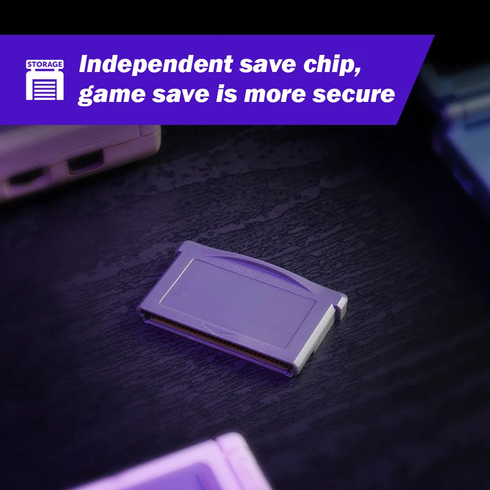 Cartucho de juego reprogramable de Gameboy Advance, tarjeta de memoria Flash de 32MB, Compatible con consolas GBA/GBM/GBASP/ND/Analogue Pocket - imagen 2