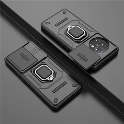 Funda OnePlus 11/12/12R/11R/Ace 2 – Protector Cámara con Anillo