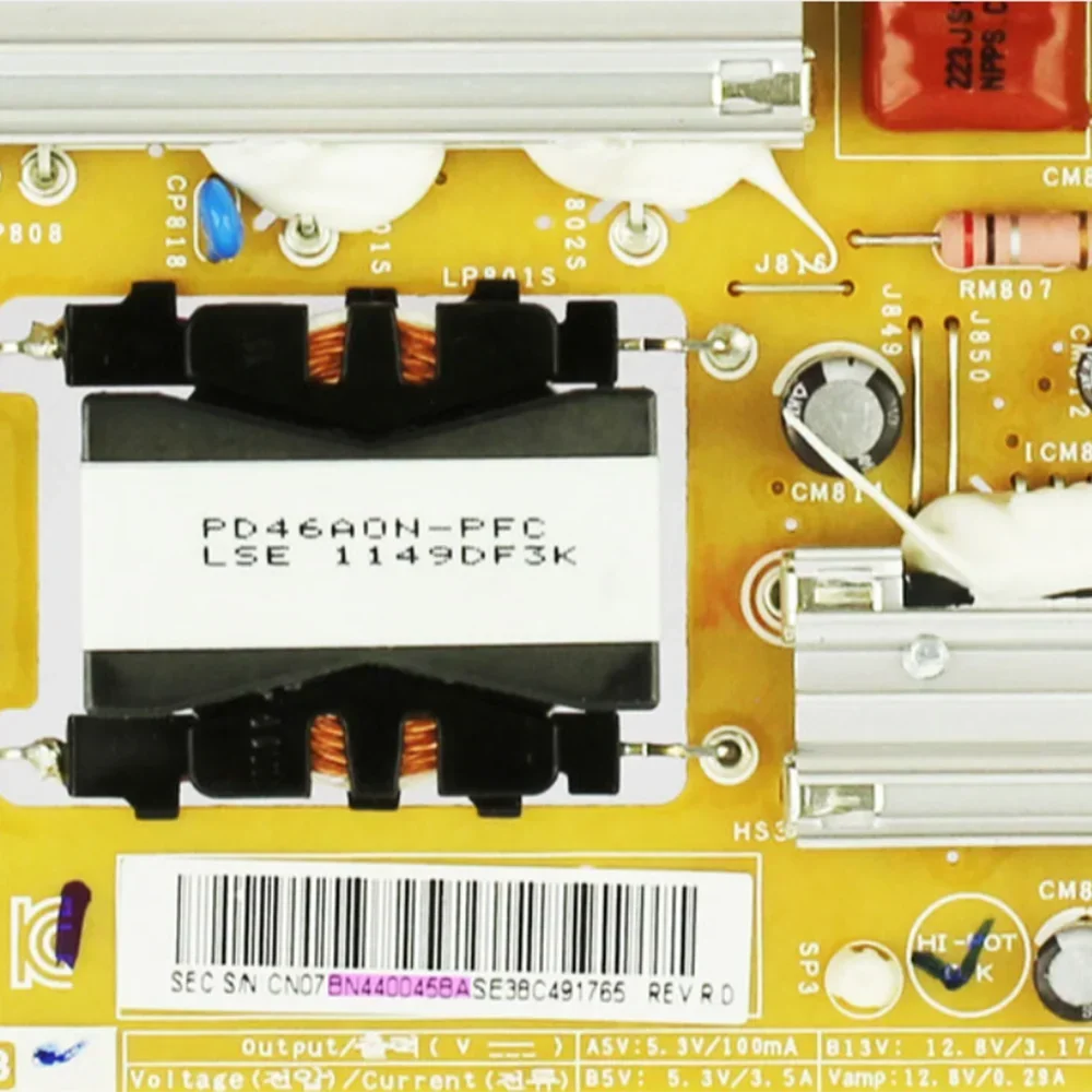 BN44-00458A = BN44-00458B pd46a1d _ BSM Placa de fuente de alimentación para TV UN32D6500VF UN46D6000SR UE32D6100SP UE46D6100SK UA40D6000SJ - imagen 3