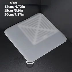 Tapa desagüe antiolor antinsectos de silicona gruesa para baño