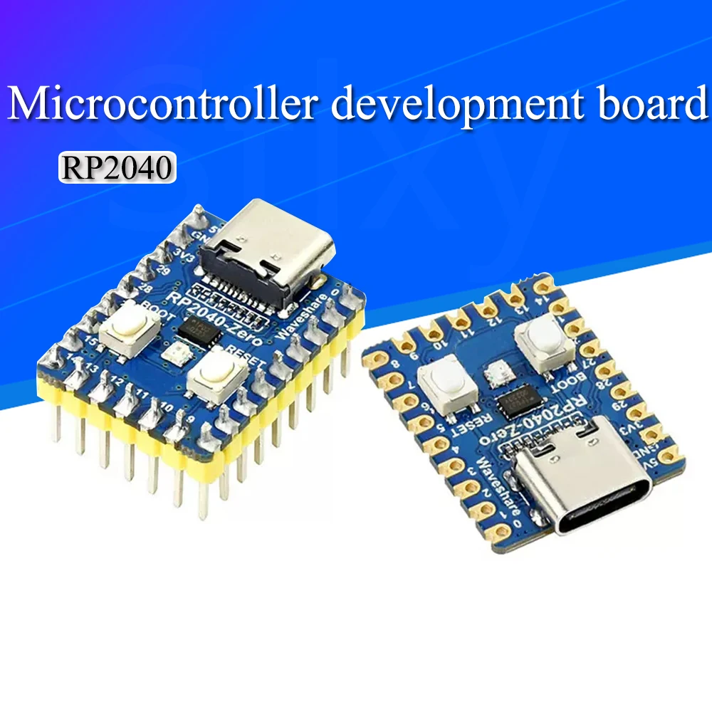 RP2040-Zero RP2040 para microcontrolador Raspberry Pi, módulo de placa de desarrollo PICO, procesador Cortex M0 + de doble núcleo, Flash de 2MB