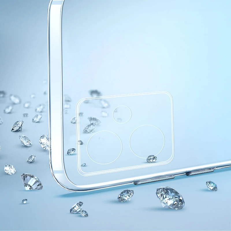 Funda de teléfono transparente ultrafina para Xiaomi POCO M4 M5 M5s Pro 5G lente protectora suave TPU a prueba de golpes funda transparente POCOM4 POCOM5 - imagen 5