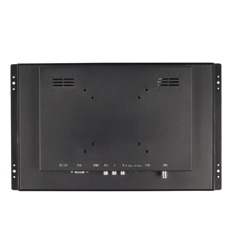 Pantalla LCD de caja de Metal de 14,1 pulgadas, 1280x800, Monitor de montaje en pared de marco abierto para Industrial con interfaz HDMI VGA BNC AV USB - imagen 2