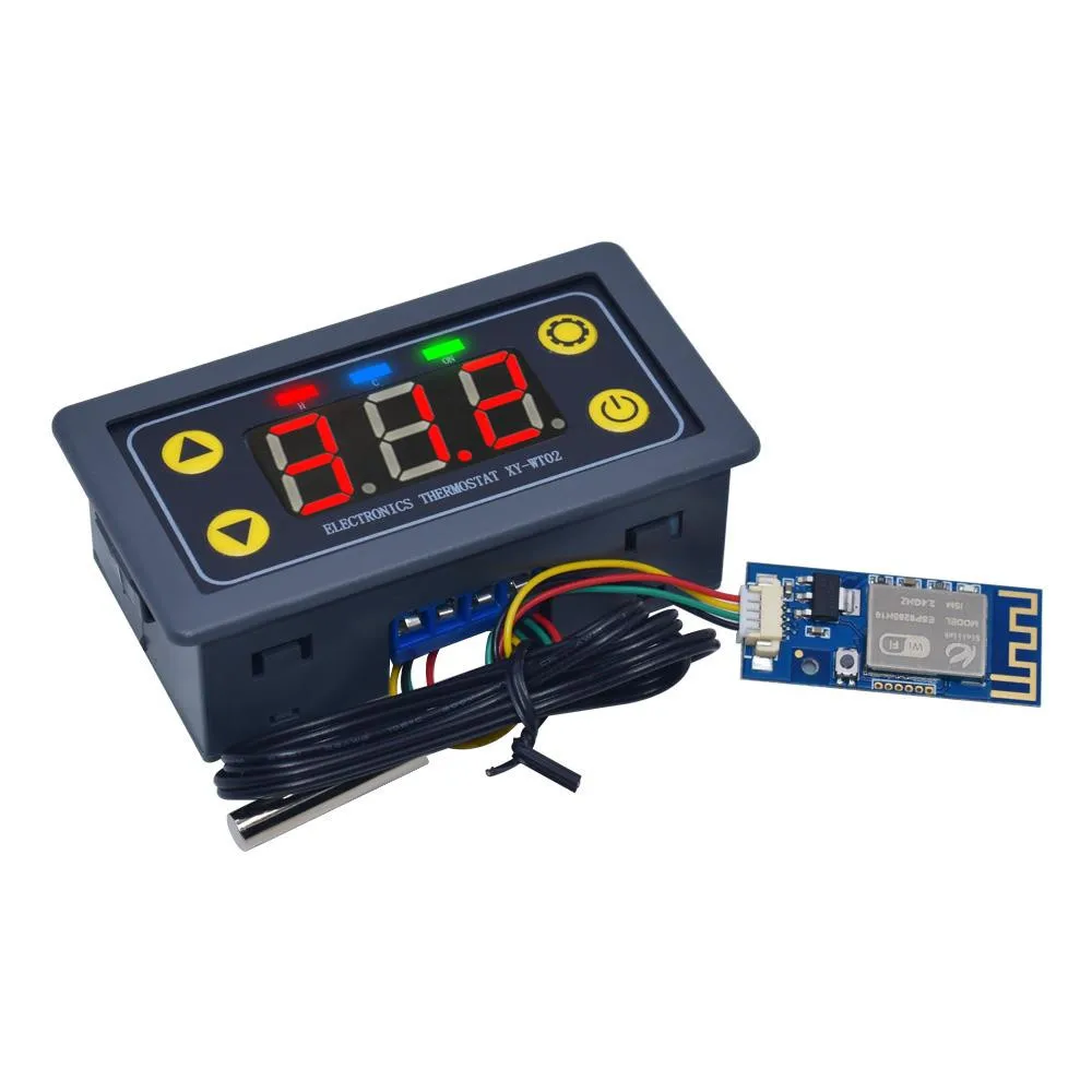 Termostato remoto WIFI, módulo controlador de temperatura Digital de alta precisión, aplicación de calor frío, colección de temperatura, alarma alta y baja - imagen 5