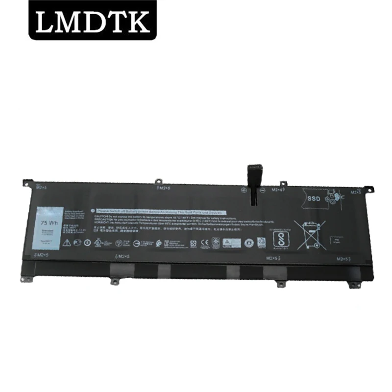 LMDTK-Batería de ordenador portátil 8N0T7 11,4 V 75WH para Dell XPS 15 9575-D1805TS D1605TS P73F(DF13) 0tmfyt Precision 5530, nueva