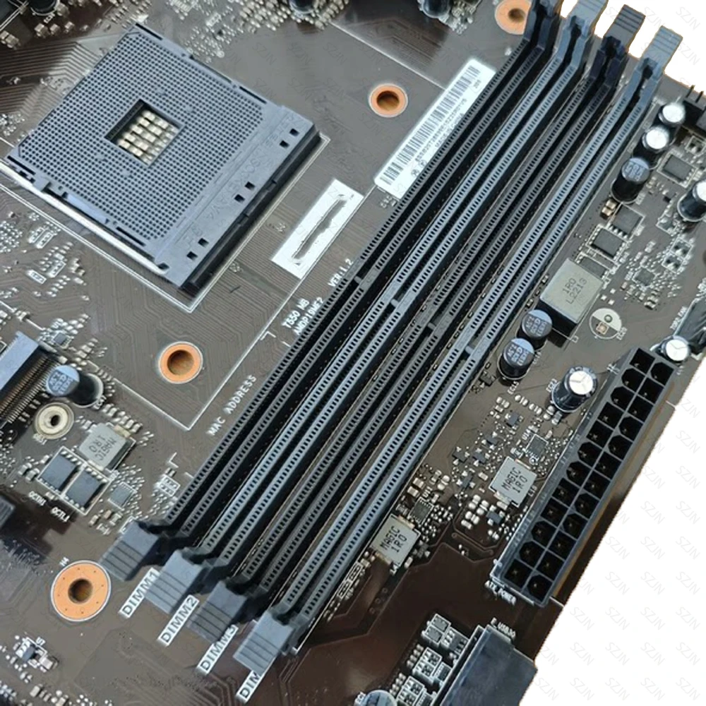 Kit de placa base B550M para juegos con Ryzen 5000 DDR4 Max 64GB 3200MHz compatible con NVME PCIE4.0 X16 4xSATA3.0 M.2 WIFI (NGFF) - imagen 4