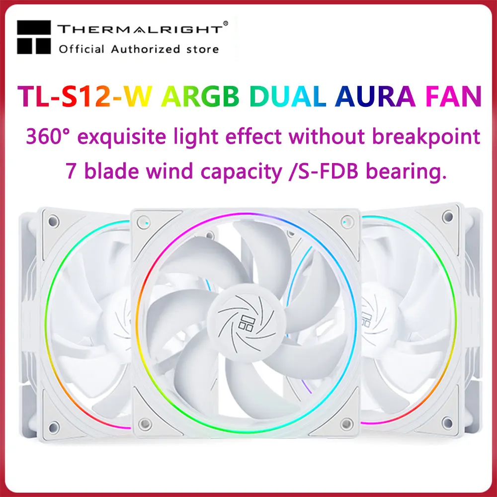 Ventilador 120mm ARGB Thermalright TL-S12 – 5V Gamer - imagen 3