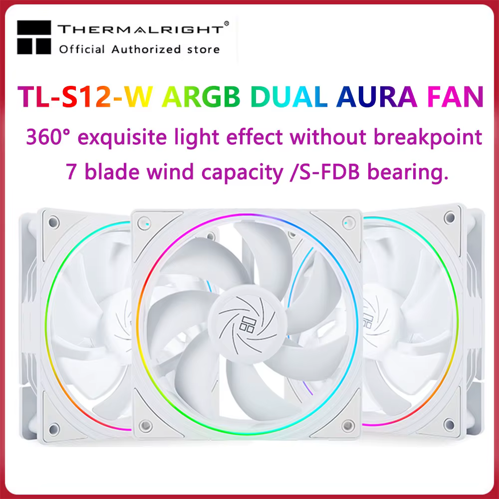 Ventilador 120mm ARGB Thermalright TL-S12 – 5V Gamer - imagen 3