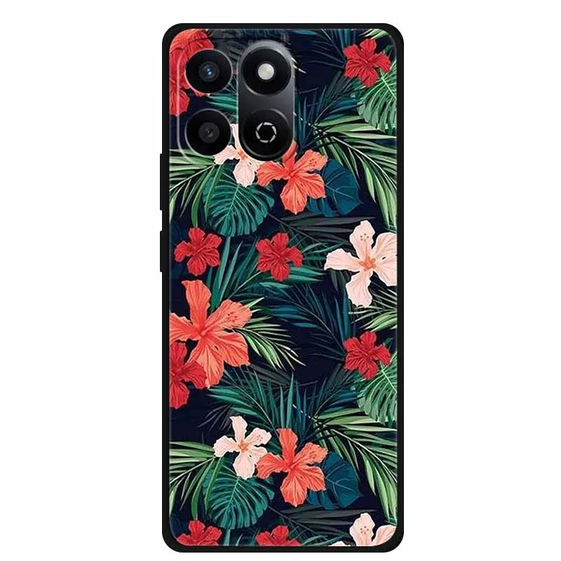Para Honor 200 funda inteligente Original de silicona suave TPU Fundas de teléfono para Honor PLAY 9T ALT-AN00 paisaje cubierta trasera a prueba de golpes Fundas - imagen 2